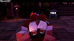 Succubus Delivers Wild Thighjob In Rough Anime