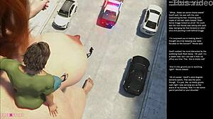 big apple episode 17: small gestures lead to 3d cartoon sex