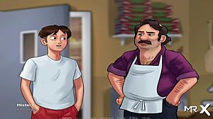 Summertimesaga mature Mexican ass in episode 1 43.