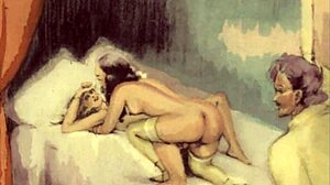 Vintage Erotic Illustrations from Retro Anime and Hentai