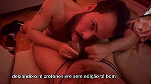 Gay page featuring a bearded man sucking 41 to 26