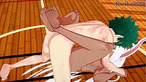 i’m obsessed with mirko and tsuyu in wild hentai!