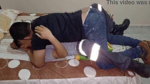 fucking the delivery guy hard