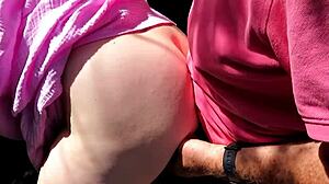 fuck buddy takes wife outdoors over the gate fb2