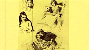 vintage erotic drawings from retro cartoons and antique comics featuring anime hentai styles