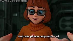 Velma from Scooby Doo in steamy hentai action - curious?