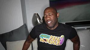 Latina Whore Bent Over for Big Black Cock