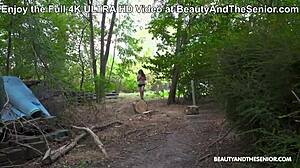 Senior drills Adela Youn with all his hard wood