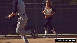 Kirsten Lee Creampied by Coach in Teenfidelity