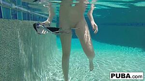i saw samantha rone masturbatin underwater in the pool, wow