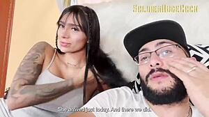 Latina Wants Huge Cock in Tight Pussy