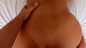 Big dick penetrates European milf hard in doggy style