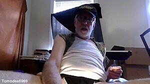 thomas odea shows off his big gay cock in porn