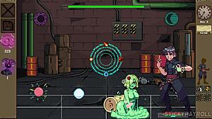 In magical school, step girlfriend fucks my cock with pussy in hentai game