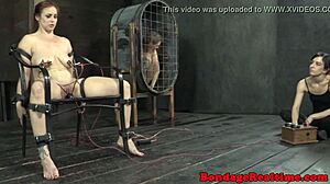 Bondage and discipline with a submissive 27-year-old