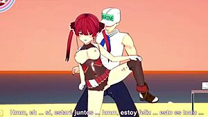 i'm houshou marine, relaxing on the beach in sailor outfit