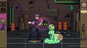 In magical school, step girlfriend fucks my cock with pussy in hentai game