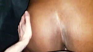 Black beauty enjoys white cock in West Baltimore