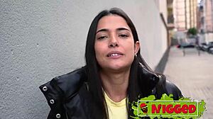 nuria millan fulfills fantasies with bareback anal in interracial scene