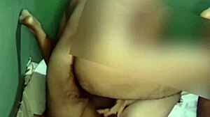 His wife with an amazing wet pussy helps her skinny husband to get a big dick