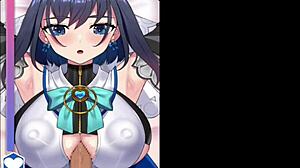 who is this big tits anime woman?