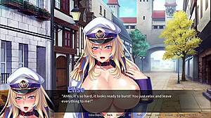 Bukkake buccaneer Elsie H in hot anime game action