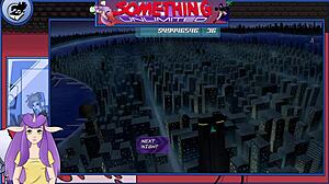 Beautiful women with natural big breasts and red hair get it hard in this anime porn