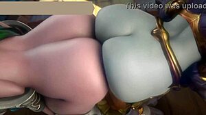 Curvy game characters ready for wild action?