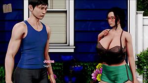 i explore the inn in this hentai game adventure