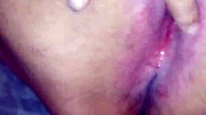 Small squirt from my wife in intimate moment