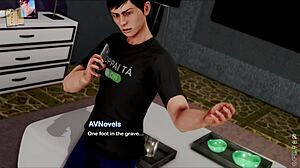 i explore the inn in this hentai game adventure