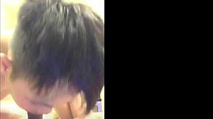 Gay Vietnamese guys sucking horny men's cocks