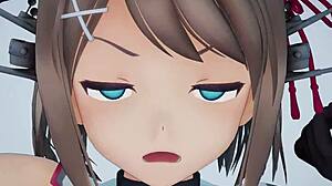 maya kantai collection anime gets wild and dirty!