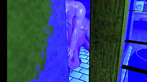 neighbor catches us bathing in shower on cam