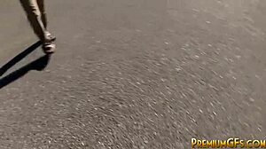 Petite Jessica Bangkok rides hard and takes massive facial cum