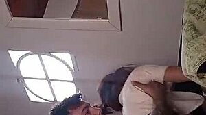 Amateur gay sex on the couch gets wild