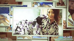 Japanese student in cosplay uniform