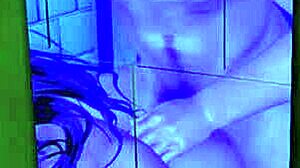 neighbor catches us bathing in shower on cam