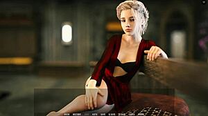 Steamy encounter with step-sister in erotic 33.3d animation