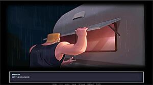 Steamy high school romance in the form of a cartoon adult movie