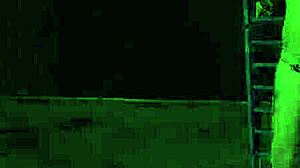 Blonde cutie cuddles huge boobs during lesbian blowjob.