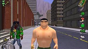 bonetown vacation episode features outdoor anal assfucking and blowjob in public holiday setting.