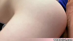 Punish that beautiful Irish shoplifter teen 18+ hard!