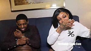 petite newbie nikki loves sucking big black cocks