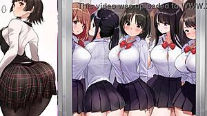 sakura gets horny with another bitch?