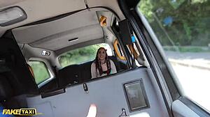 fake taxi linda del sol masturbates before outdoor banging