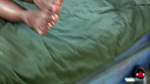 Ebony Model Craves Creampie In Shorts Fetish