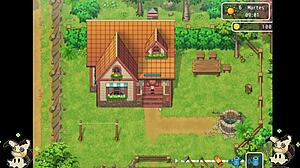 Hentai Game - Spying on Bathroom Big Ass Scene