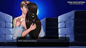 Innocent Virgin Anime Girl Gives First Handjob In 3D Hentai Game