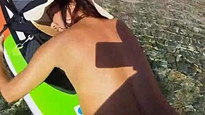 Couple experiences wild anal orgasm during hardcore sex session